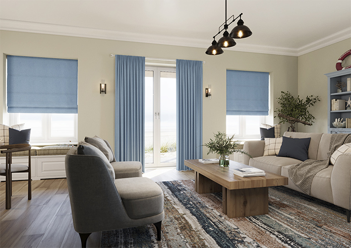 Harris, Denim - Made to Measure Curtains - Image 7